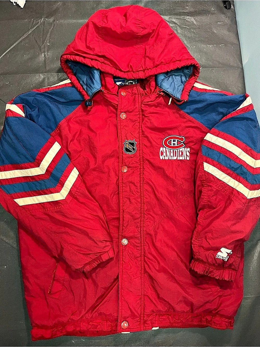 Starter Vintage Montreal Canadiens NHL Starter Puffer Jacket Puffer Jacket